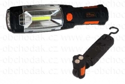Pracovní LED svítilna 220lm, 3W + 6 LED s magnetem, XT Line, Corona Exclusive PC6816
